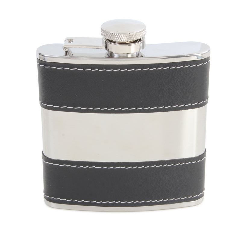 Stripped Hip Flask