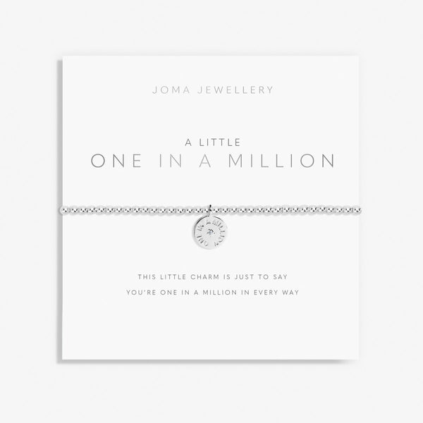 A Little One In A Million Engraved Bracelet