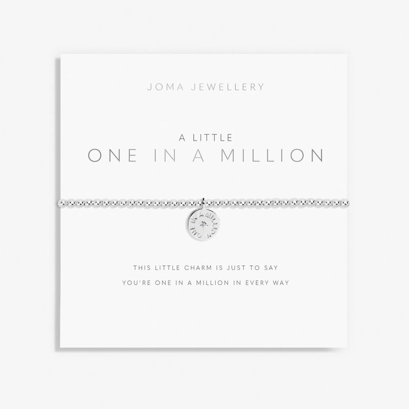 A Little One In A Million Engraved Bracelet