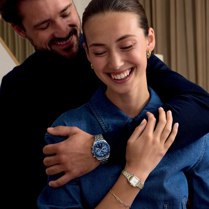 Gracieuse Mini Watch Steel, Two-tone