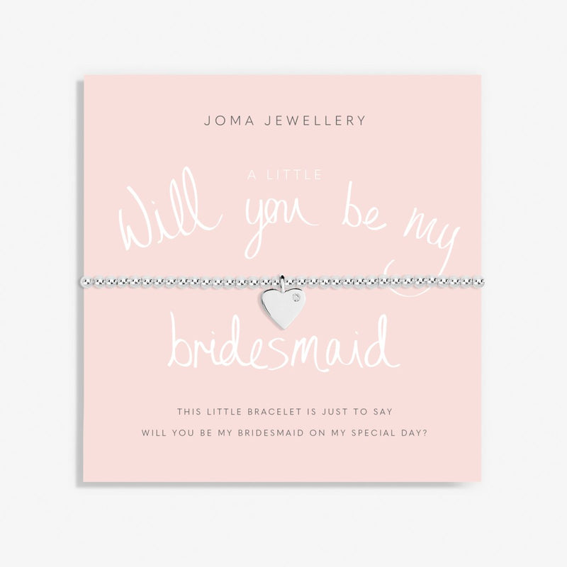 A Little Will you be my Bridesmaid Bracelet