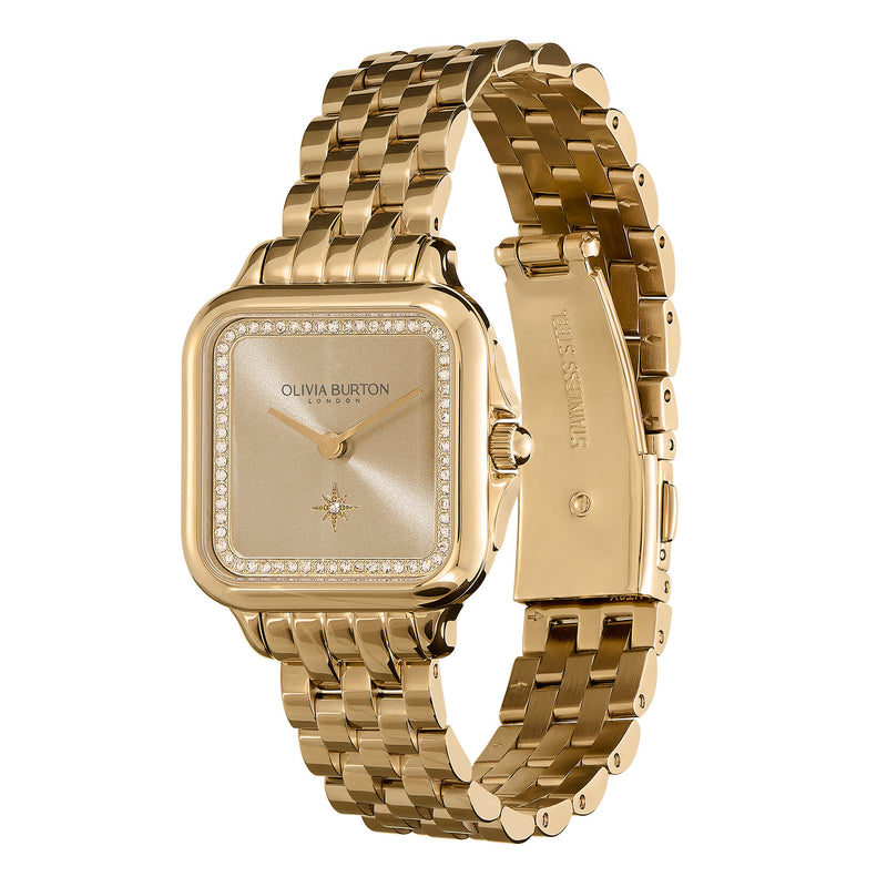 Classic 28mm Grosvenor Gold Bracelet Watch