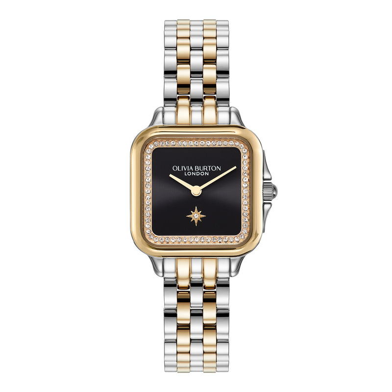 Classic 28mm Grosvenor Black & Two Tone Bracelet Watch