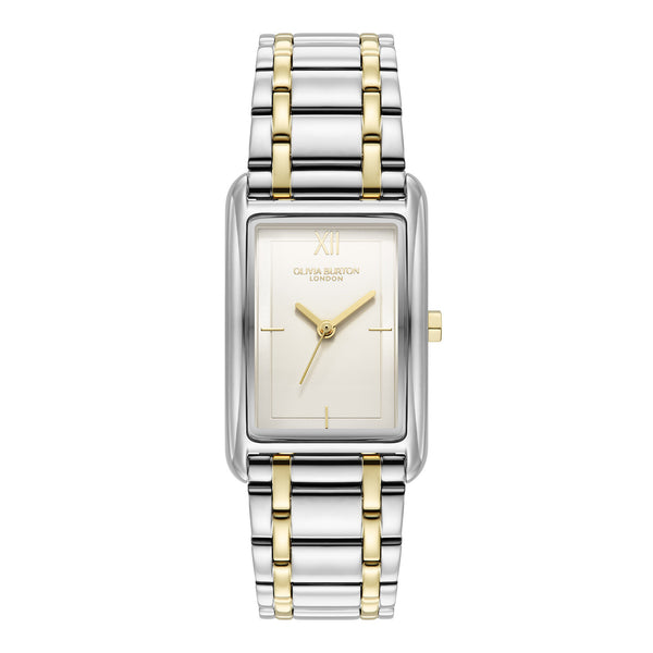 Classic 23mm Grove White & Two Tone Bracelet Watch