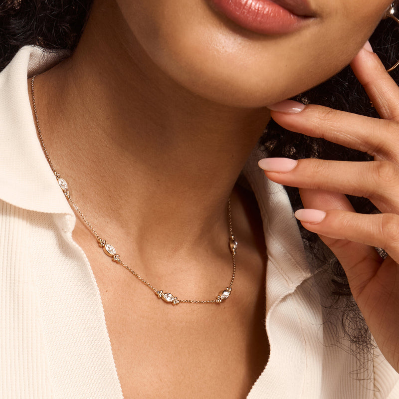 Classic Dainty Gold Plated Necklace