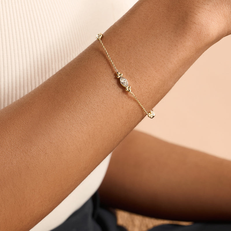 Classic Dainty Gold Plated Bracelet