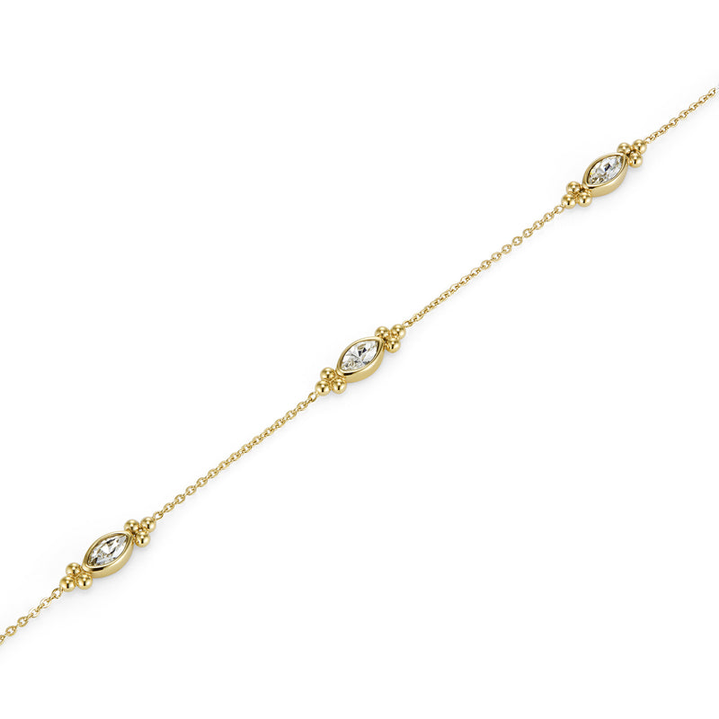 Classic Dainty Gold Plated Bracelet