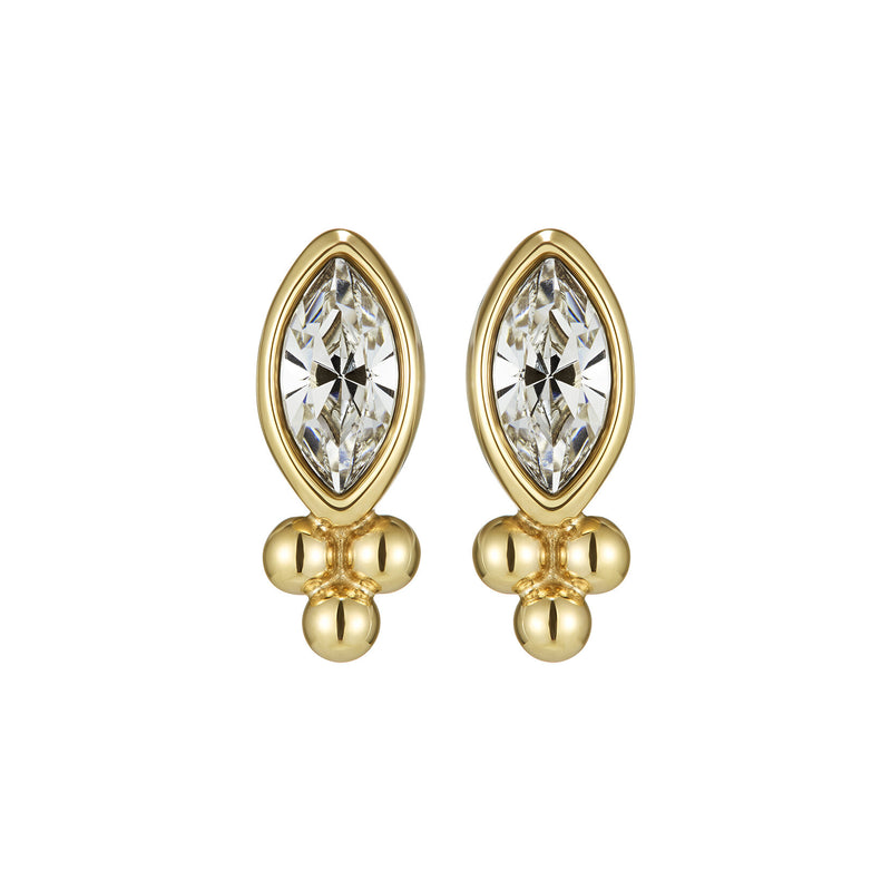 Classic Dainty Gold Plated Stud Earrings