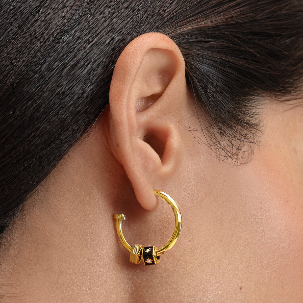 Olivia Burton Orecchini A Cerchio Under The Sea - Argento E Perle Per Un Look Unico