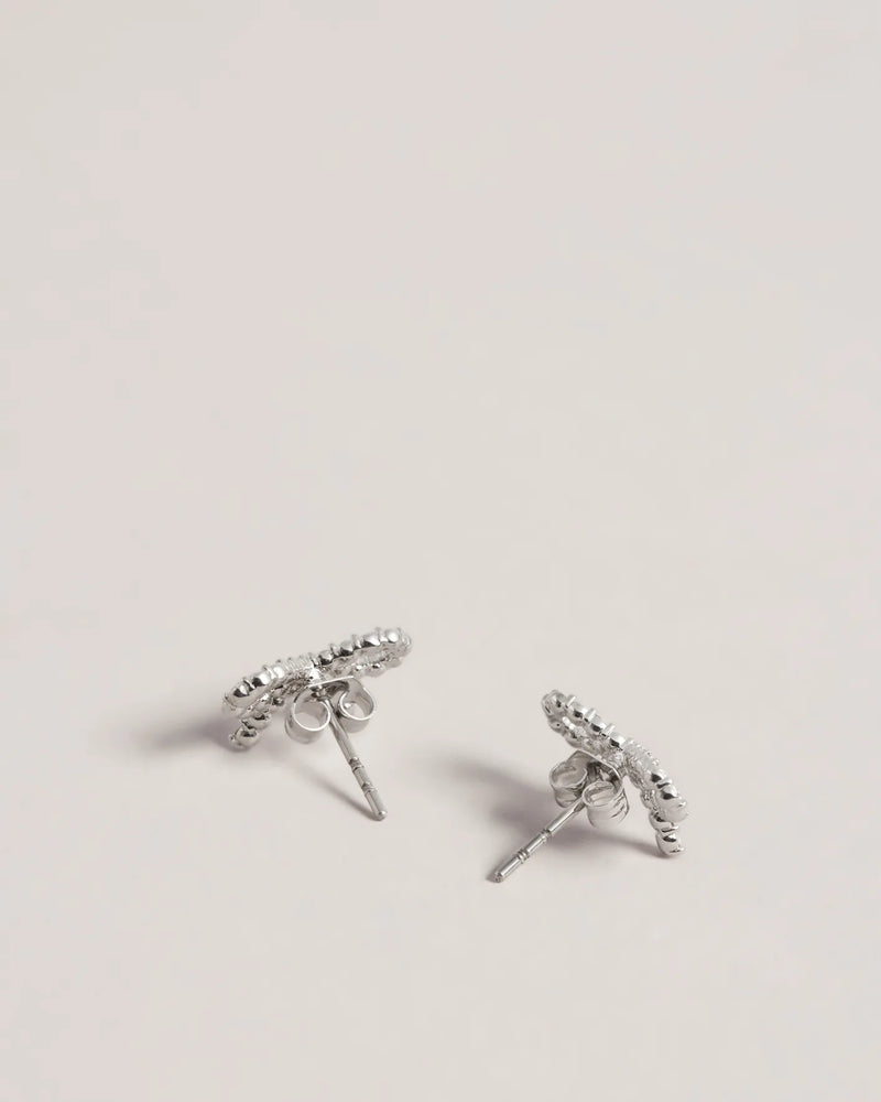 Tarlay Crystal Bow Stud Earrings
