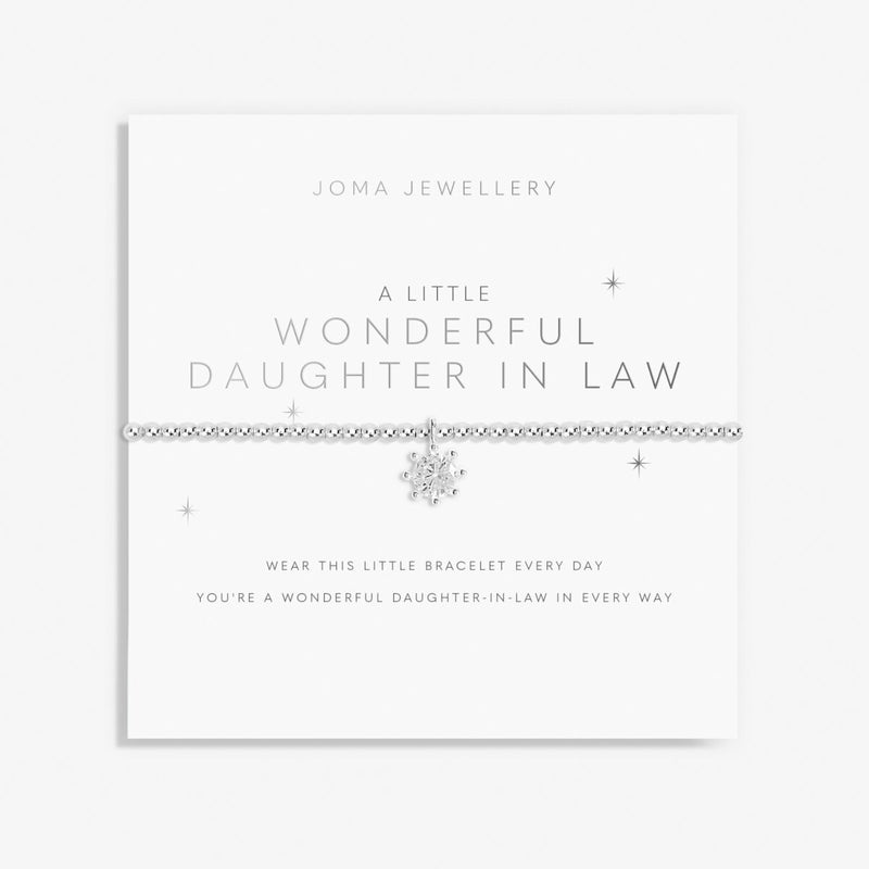 A Little Wonderful Daughter In Law Bracelet