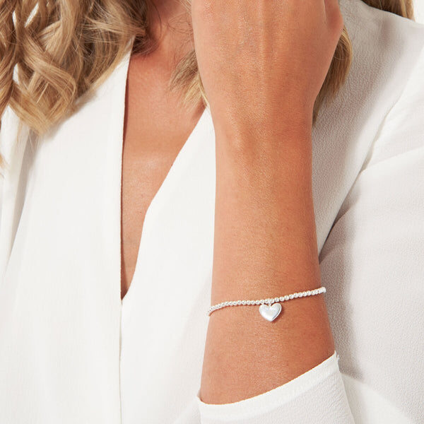 A Little Maid Of Honour Heart Bracelet