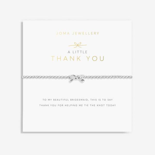 A Little Thank You Bracelet Bridesmaid