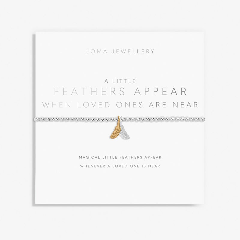 A Little Feathers Appear When Loved Ones Are Near Bracelet