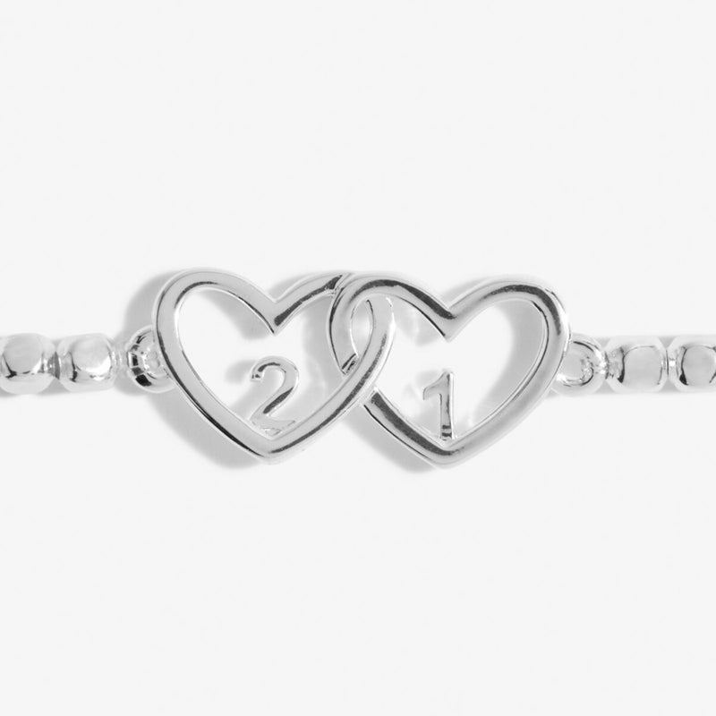 Forever Yours 'Happy 21st Birthday' Bracelet