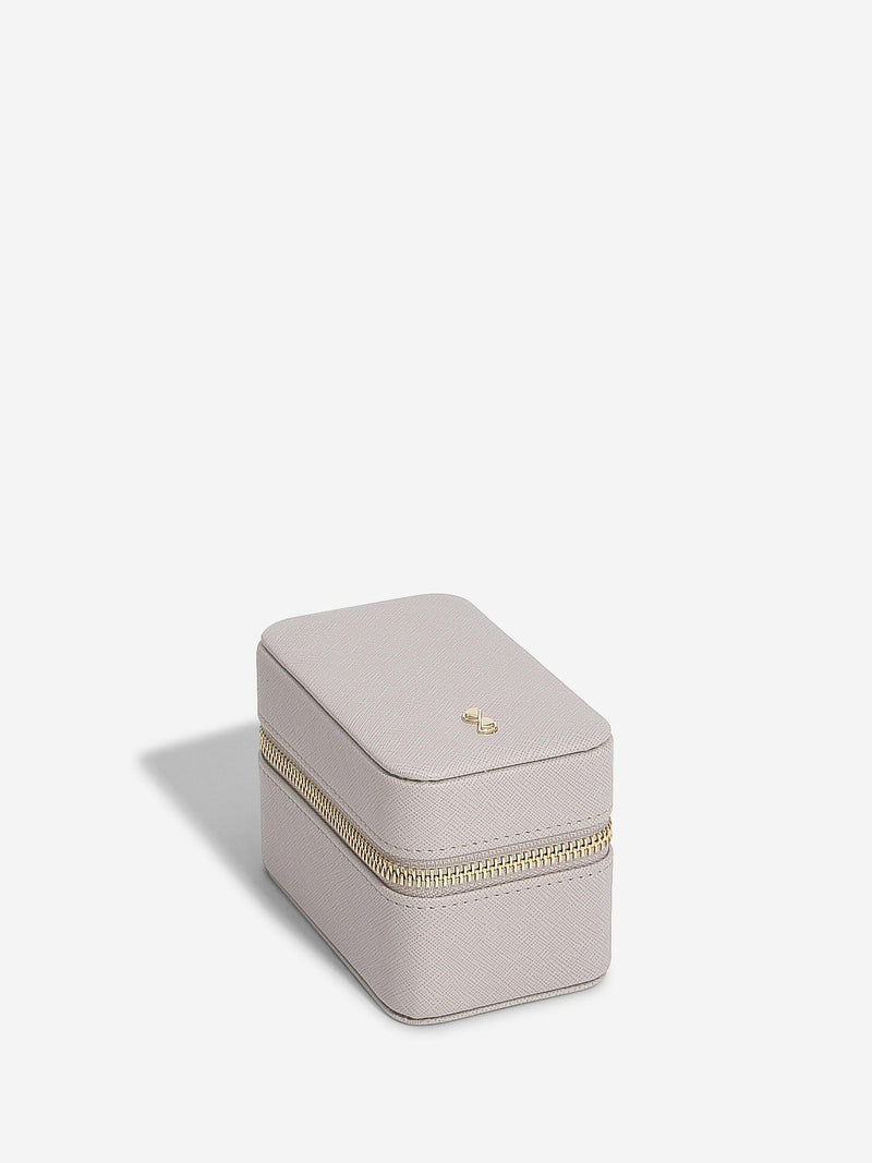 Travel Jewellery & Watch Box Taupe