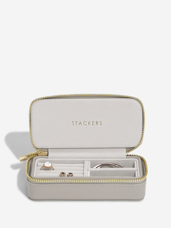 Zipped Travel Jewellery Box  Patent Putty