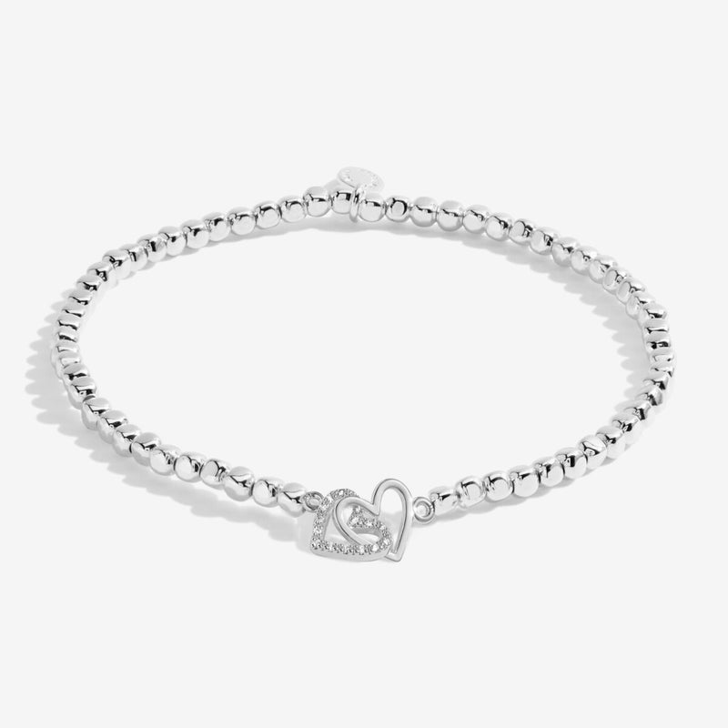 Forever Yours 'Happy Birthday Fabulous Friend' Bracelet In Silver Plating
