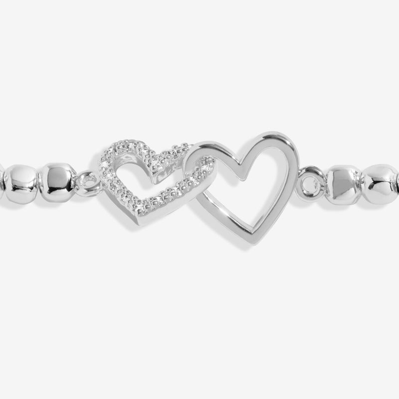 Forever Yours 'Happy Birthday Fabulous Friend' Bracelet In Silver Plating