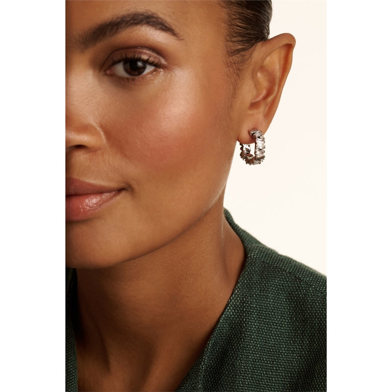 Clarence Crystal Cluster Hoops
