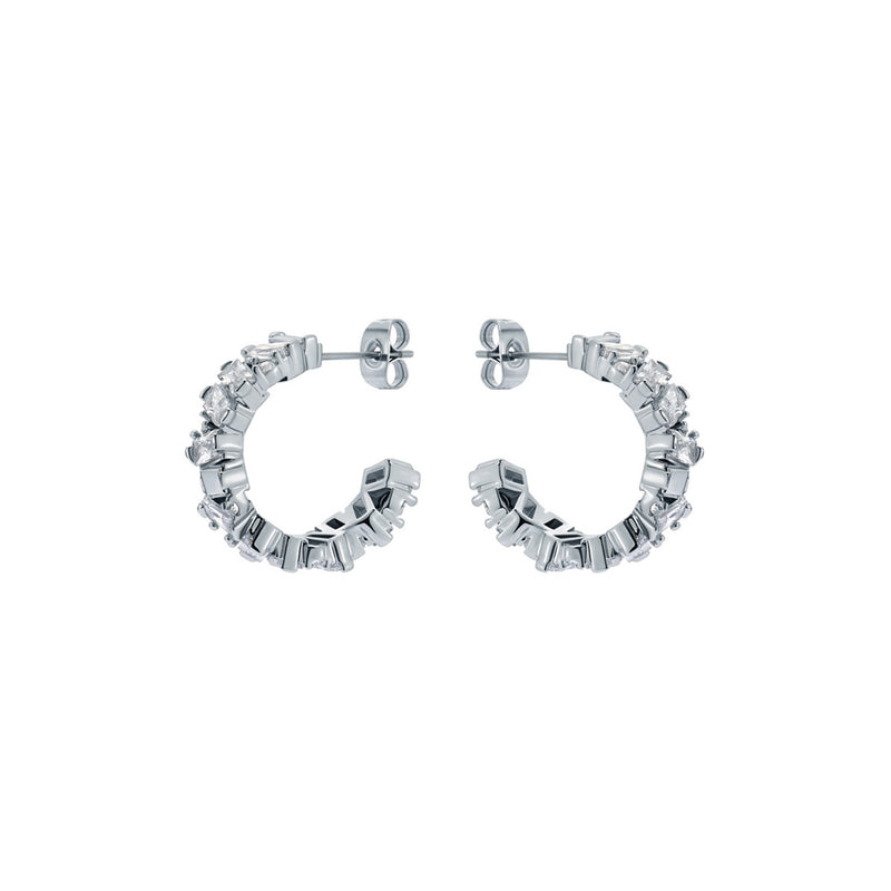 Clarence Crystal Cluster Hoops
