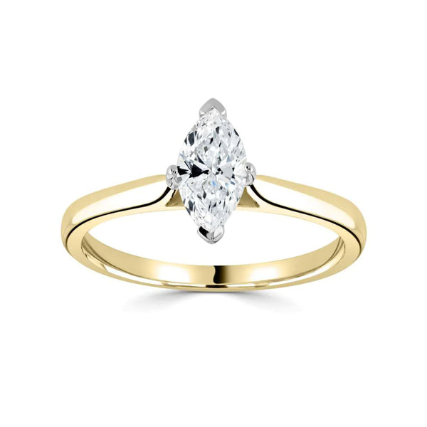 Diamond Marquise – 1.0ct GIA Certified Diamond Ring