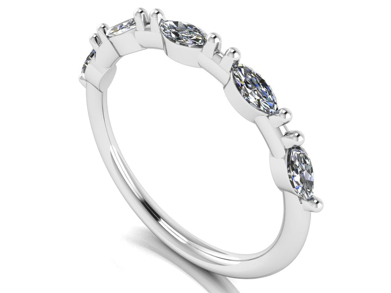 Marquise Diamond Band