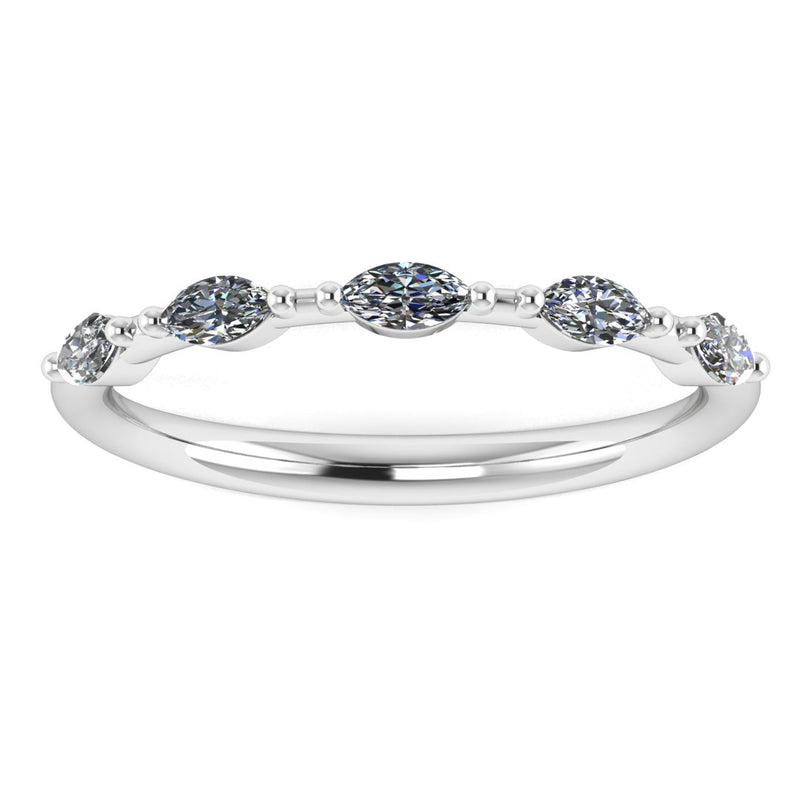 Marquise Diamond Band