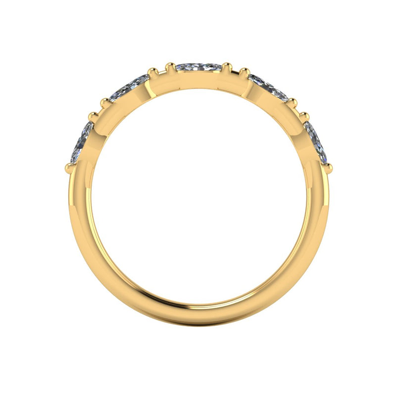 Marquise Diamond Band