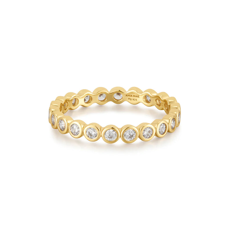 Gold Bezel Set Ring