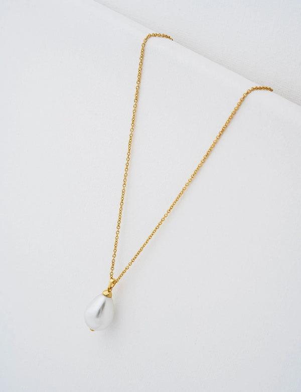 Parmlia Pearl Drop Pendant Necklace