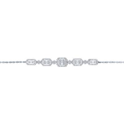 Diamond Baguette Bracelet 0.72ct