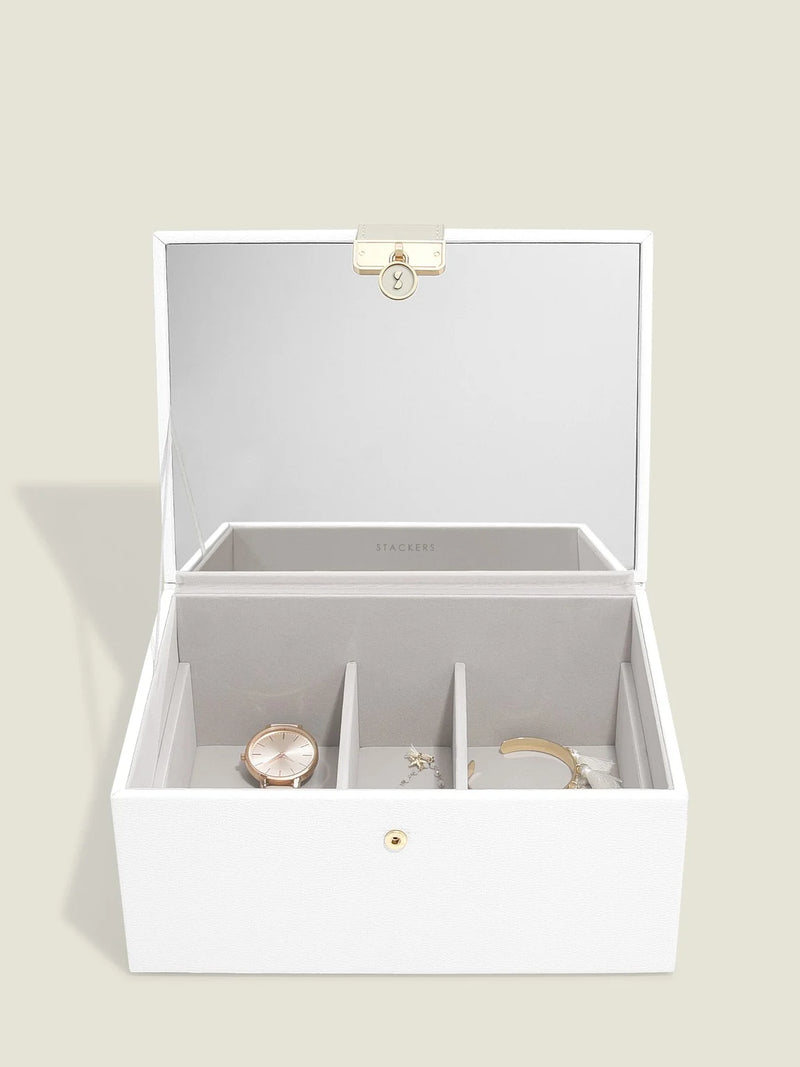 White Luxury Classic Jewellery Box