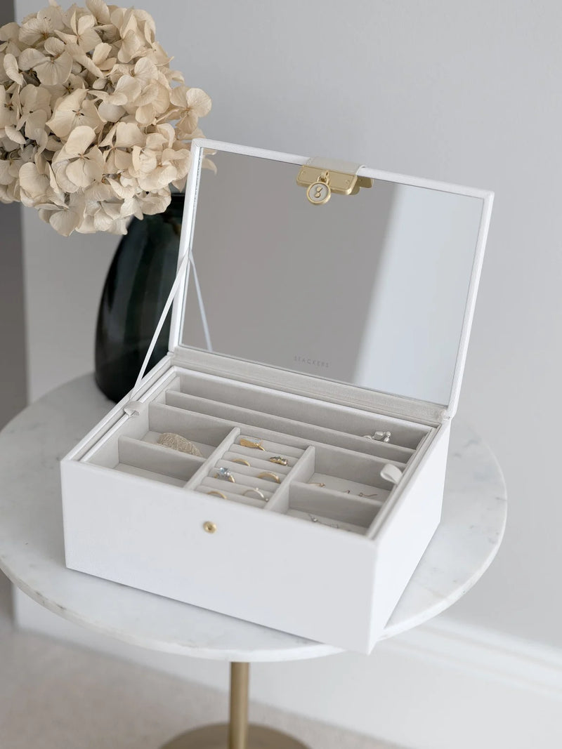 White Luxury Classic Jewellery Box