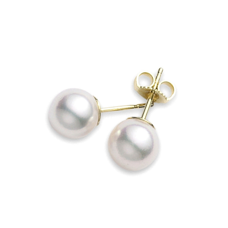 7mm Pearl Stud Earrings