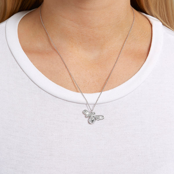 Sparkle Bee Necklace