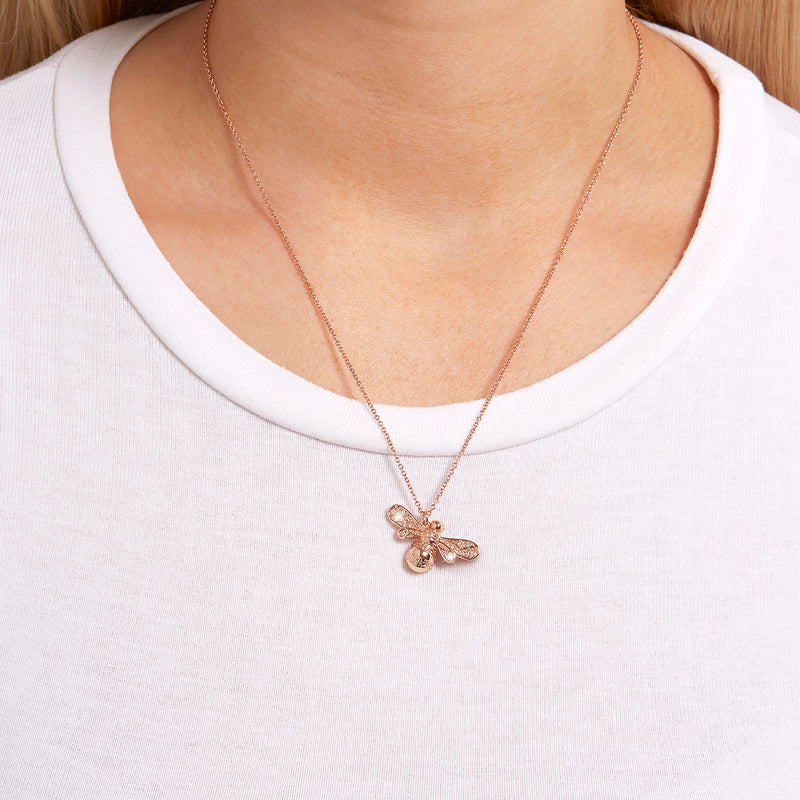 Sparkle Bee Necklace