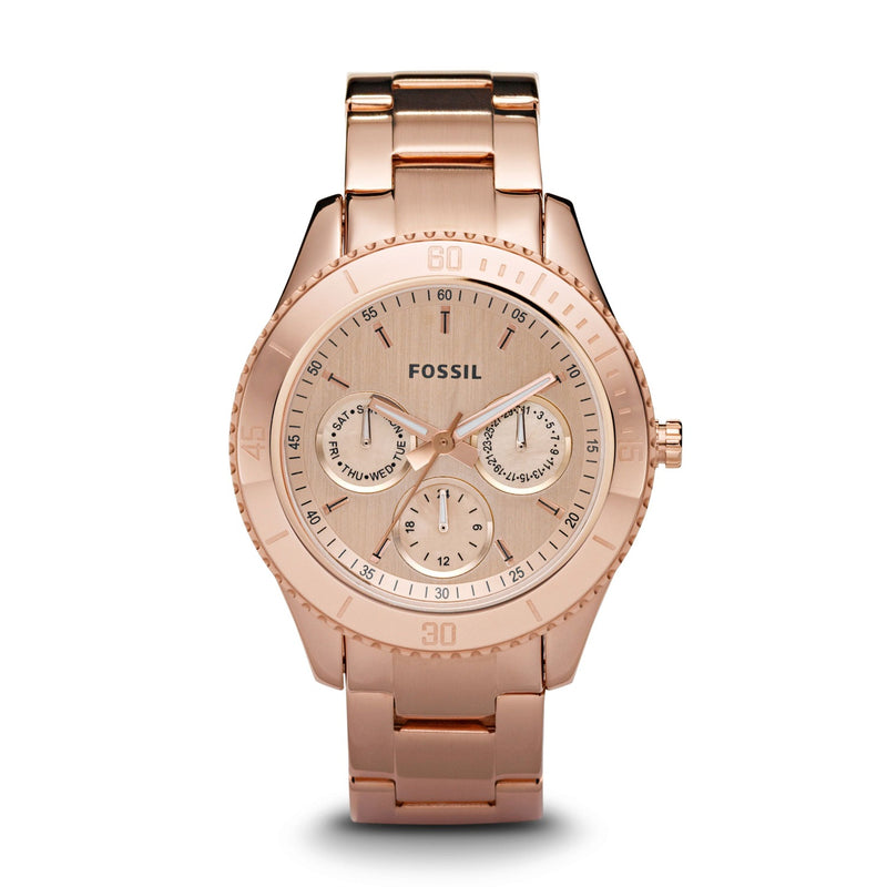 Fossil Stella Multifunction Rose Gold Stainless-Steel